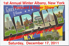 Mary Martin 2011 Postcard Show Large Letter Albany NY Polish Community Center picture