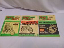 (3) 1960-61 Motor Cycling Magazines Villiers Superiority Ariel Leader Crusader picture