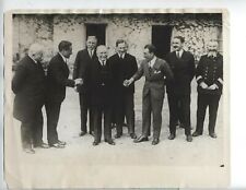 FRENCH FLYING ACES DIEUDONNE COSTES PRESIDENT ORIGINAL PHOTO VINTAGE 1928 picture