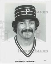 1977 Press Photo Pittsburgh Pirates baseball player Fernando Gonzalez picture