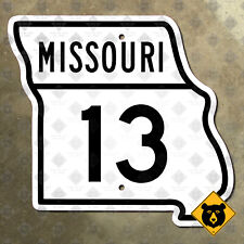Missouri state route 13 highway marker Springfield Clinton Table Rock 7x7 picture