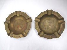 2 New York NY 1929 World's Fair Ashtrays Nice Buy it Now Price picture