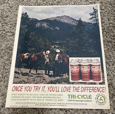 1973 Dr. Pepper Recycle  Local Denver Newspaper Print Ad picture