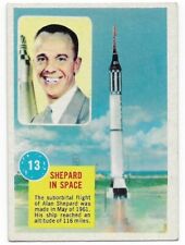 1963 Topps Astronauts Card #13 Alan Shepard 