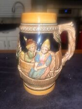 Vintage German beer Stein 8 inches tall picture