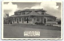 1930s SOUDERTON PA HOUGHTON'S ONE STOP SERVICE CABINS LIQUORS POSTCARD P4517 picture