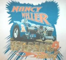 Rare NANCY WELLER TRACTOR PULL T SHIRT Rare Vtg Tee POWER PULLING Maryland RACE picture