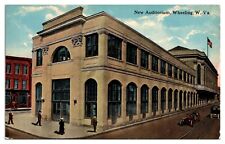 Antique New Auditorium, Wheeling, WV Postcard picture