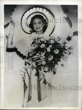 1934 Press Photo June Lammas from Birmingham Selected as Miss England picture