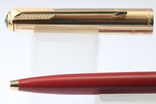Vintage (c1960) Parker 61 Rage Red Ballpoint Pen with Custom Cap picture