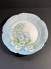 Hutschenreuther Germany China Pattern Sylvia Lion 1814 Daisy Artist Signed Plate picture