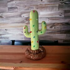 Ceramic Christmas Tree Cactus 21”  picture