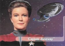 Star Trek Voyager Season 1 Series 2 Embossed Foil E1 Skybox 1995 Janeway picture