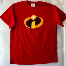 VTG The Incredibles Disney Store Exclusive Original Pixar Movie T Shirt Sz M picture