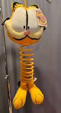 HTF Vintage 1999 GARFIELD Plush SLINKY PETS Collectible NEW w TAGS picture