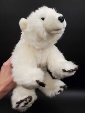 Plush National Geographic Polar Bear Artic White Soft Stuffed Animal Claws Paws picture