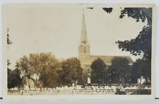 RPPC St Pauls Union Church Amityville Pa Destroyed by Cyclone 1922 Postcard M8 picture
