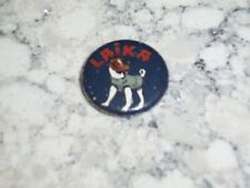 VINTAGE RARE LAIKA FIRST DOG IN SPACE PINBACK BUTTON 1