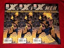 2005 X-Men Deadly Genesis 1 LOT Wolverine Variant NM 1st Appearance Vulcan picture