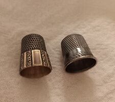 vintage PAT MAY 28..89 (1889) THIMBLE & STERLING THIMBLE SIMONS BROTHERS picture