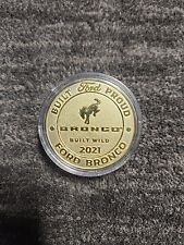 Ford Bronco Gold Coin Dealership Memorabilia Senior Master Award picture