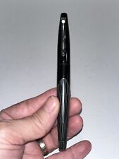 Vintage Sheaffer USA 585 fountain Pen with 14k gold nib Gray Black picture