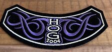 Vintage Harley Owners Group HOG 2004 Embroidered Patch Motorcycle picture