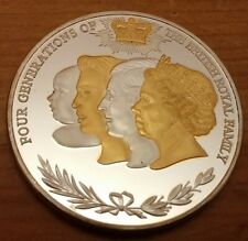 British Royal Family Gold & Silver Coin Queen Elizabeth II King Charles III Old picture