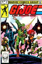 G.I. Joe #4 Marvel Comics 1982 VF picture