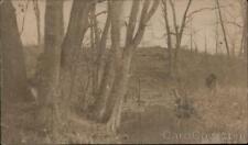 1908 RPPC Wappingers Falls,NY Creek Through Trees Dutchess County New York picture