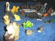 23 LOT Bullyland Wild Animals Toy Figure Germany DOGS CATS BEARS HORSES 1974 + picture