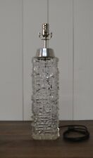 Vintage Mid Century Modern Carl Fagerlund Style Glass Lamp picture