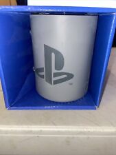 RARE NUMSKULL SONY PLAYSTATION STEEL MUG NEW OLD STOCK picture