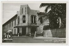 Vintage RPPC Postcard 1920s El Salvador Hotel Astoria Libreria Dominguez Photo picture