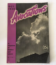 Vintage Avocations Magazine 1938 Recognizing Rare and Valuable Arms picture