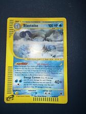 Pokemon Blastoise 4/165 Expedition Holo ENG INKED - No Charizard Crystal  picture