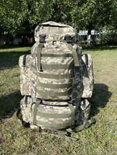 110 L Ukraine Tactical backpack military army backpac  in Ukraine 2022. picture