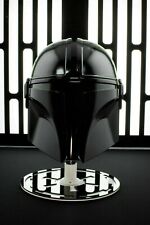 The Mandalorian Steel Helmet Star Wars Wearable Black Series  Cosplay Costume picture