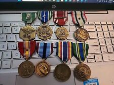 8- US Army Medlas Lot Dealer Sale $6.00 Each SEE STORE WW1-WW2 MEDALS -STERLING picture