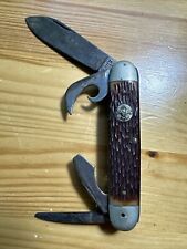 VINTAGE Boy Scout ULSTER USA 4-TOOL FOLDING KNIFE picture
