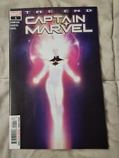 CAPTAIN MARVEL THE END #1 FIRST PRINT MARVEL COMICS (2020) picture