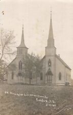 Norwegian Lutheran Church Canton South Dakota SD 1908 Real Photo RPPC picture