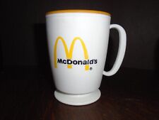 McDonald's Vintage Coffee Travel Mug Cup Plastic Whirley Industries Made In USA picture