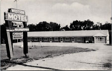 Vtg 1950s Westside Motel Muncie Kansas KS Unused Postcard picture