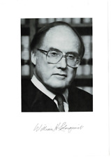 William Rehnquist signed autographed photo RARE AMCo Authenticated 10823 picture