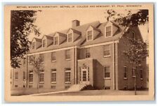 c1940 Bethel Women Dormitory Bethel College Seminary St. Paul Minnesota Postcard picture