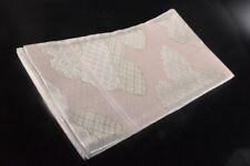 Z366: Japanese Fabric Pink CloudWoman’s OBI belt band Fukuro-obi Kimono picture