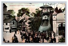 Postcard Cleveland Ohio Ingersoll Luna Amusement Park picture