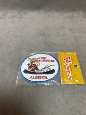 Vintage Voyage Fort McMurray Alberta Souvenir Embroidered Patch Badge picture
