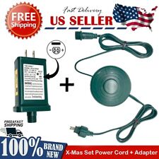 Set Adapter DC 12V 1.67A + Power Cord Foot Switch 1/2in Plug 6Ft - NO LIGHT MODE picture